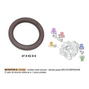 Retentor Do Cambio Freelander 2 Evoque Mk047a3 47x63x6 - NPX Imports