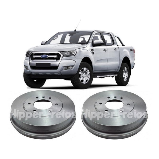 Tambor Freio Traseiro Nova Ranger 4x2 4x4 2012 A 2018 - Par - NPX Imports