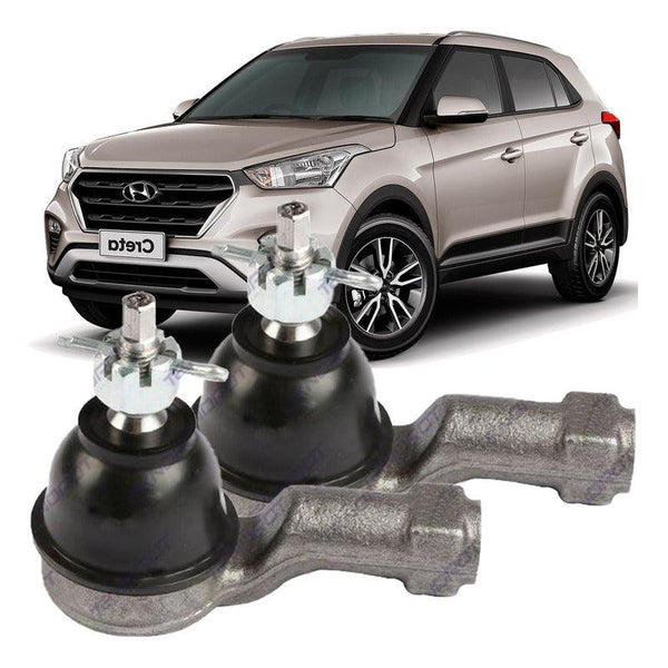 Terminal Ponteira Direção Creta 2017 2018 2019 - Par - NPX Imports