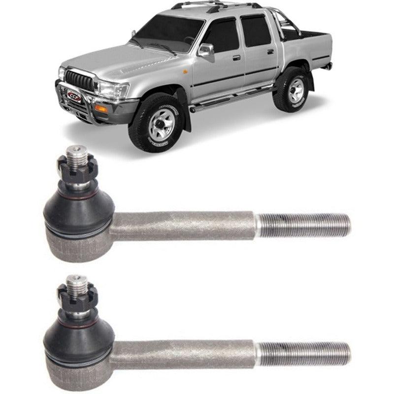 Terminal Ponteira Interno Reto Hilux 4x2 4x4 1991-2004 - Par - NPX Imports