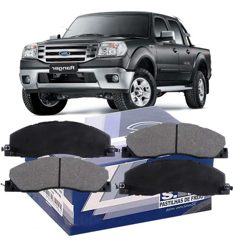 Pastilha De Freio Ford Ranger 3.0 Diesel 2010 2011 2012