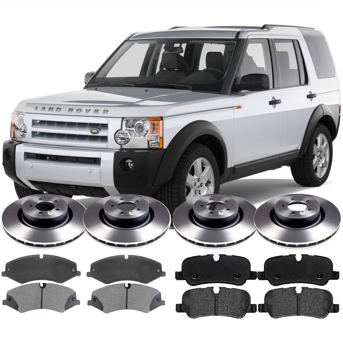 Kit Disco e Pastilha Dianteiro e Traseiro Discovery 3/4 - NPX Imports