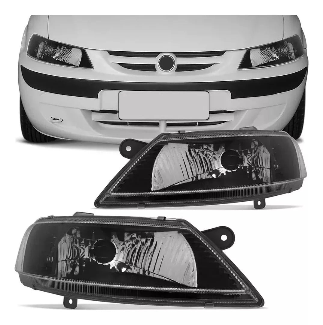 Par Farol Celta 2001 2002 2003 2004 2005 2006 Mascara Negra - NPX Imports